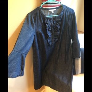 Draper James chambray denim dress
